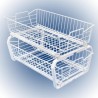 ORGANIZADOR DE 2 NIVELES 11 DESLIZABLES CLOSETMAID BLANCO