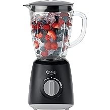 Betty Crocker Countertop Blending System 2 Speeds & Pulse, Easy Ice Crushing for Shakes & Smoothies, Dishwasher-Safe 48-Oz Pitch