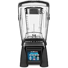 Waring Commercial MX1500XTX 3.5 HP Blender with 4 recipe programable LCD Display, Noise Reducing Sound Enclosure and 64 oz BPA F
