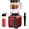 CRANDDI Smoothie Blender, 1800 Watt Commercial Blenders for Kitchen with 52OZ 1.5L BPA-Free Pitcher and Self-Cleaning, Counterto