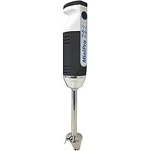 MiniPro dinámico MX070.14 4 Qt. Licuadora de inmersión con motor de velocidad variable, cuchilla cortadora chapada en titanio y 