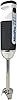 MiniPro dinámico MX070.14 4 Qt. Licuadora de inmersión con motor de velocidad variable, cuchilla cortadora chapada en titanio y 
