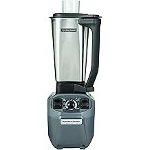 Hamilton Beach Commercial Expeditor ™ Licuadora de alimentos culinaria, acero inoxidable, 2.4 HP, velocidad variable, chop, 1.8 