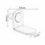 SOPORTES MET 1/4 PARA REPISA ZINC PAQUETE CON 16 ULTRA