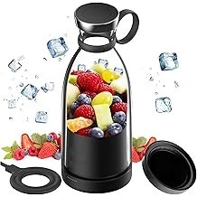 Licuadora portátil OTPEIR para batidos y batidos con tapa y taza de viaje de 11,83 Oz, cuchillas duraderas de acero inoxidable p