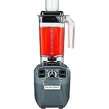 Licuadora de alimentos culinarios para expedidores comerciales de Hamilton Beach, 2.4 HP, velocidad variable, función de corte, 
