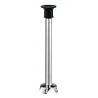 Eje de licuadora de inmersión de acero inoxidable WSB60ST comercial Waring, 16 pulgadas, negro / plateado