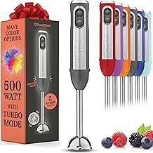 Multi-Use Immersion Blender Set, Hand Blender with Powerful Copper Motor 800W, High Speed, Turbo Mode, 3-in-1 Handheld Blender S