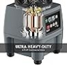 Waring Commercial CB15P Ultra Heavy Duty 3.75 HP Blender, Controles Eléctricos Touchpad con Copoliéster Libre de BPA 1 Galón Con
