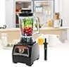 Professional Countertop Blender 2800W Commercial Smoothie Blender Shakes Smoothies Juicer Maker Machine con 140 OZ BPA Free Pitc