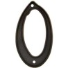 NUMERO PARA CASA 0 DE PLÁSTICO NEGRO 4 PULGADAS HY-KO
