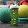 Botella Licuadora Deportiva Forza x Clásica 28 oz. Agitador - Eneldo con él