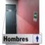 LETRERO DE ALUMINIO HOMBRES HY-KO.