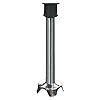 Eje de licuadora de inmersión de acero inoxidable WSB55ST comercial Waring, 14 pulgadas, negro / plateado