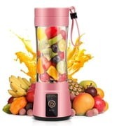 JLLOM Portable Juicer for Fruit Smoothie Shake Juice, Personal Portable Blender Cup USB Rechargeable Travel