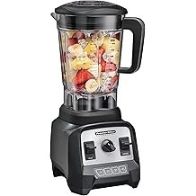 Proctor Silex Commercial 55000 Mezclador de alto rendimiento, 2,4 picos de CV, Dial de velocidad variable, Contenedor de 64 oz/1
