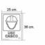LETRERO USE CASCO 25x36 cm. HY-KO