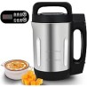 Soup Maker Machine 2 L, 8 in 1 Multi-Funcation Soup and Smoothie Maker with Led Control Panel, Stainless Steel Hot Soup Maker El