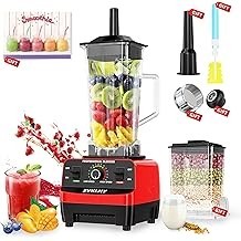 Smoothie Blender: [1600W German Motor][8-Tip Upgraded Blades][15 Speed Control] Professional Blenders for Kitchen Smoothies Juic