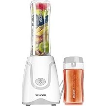 Sencor Smoothie Blender, Blender for Fitness Shakes and Smoothies, Portable Personal Blender for Frozen Protein Juice Drinks. Sm