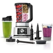 Ninja Foodi SS351 Power Blender & Processor System with Smoothie Bowl Maker and Nutrient Extractor. 4in1 Blender  Food Processor