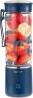 Personal size Blender for Smoothies and Shakes, Portable Bottle with a strap for On the GoMilk White