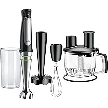 Braun MultiQuick MQ7025X Hand Blender, Faster, Finer Blending, Black