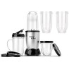 Magic Bullet Blender, Small, Silver, 11 Piece Set