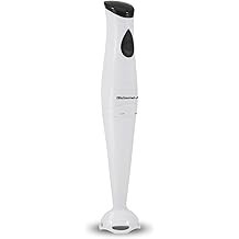 Elite Gourmet EHB-2425X Electric Immersion Hand Blender, Mixer, Chopper, 1-Touch Control Multi Purpose Electric Immersion Stick,