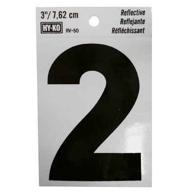 NUMERO REFLECTIVO 3 2 HY-KO.