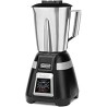 Waring Commercial BB320S Blade 1 HP Blende,r Touchpad Controls with 48 oz Stainless Steel Container, 120V, 5-15 Phase Plug, Blac
