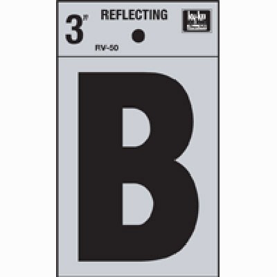 LETRA REFLECTIVA 3 PULGADAS B HY-KO