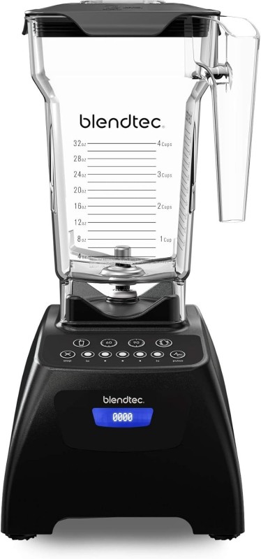 Blendtec Classic 575 Blender - WildSide + Jar (90 oz) - Potencia de grado profesional - autolimpieza - 4 ciclos preprogramados -