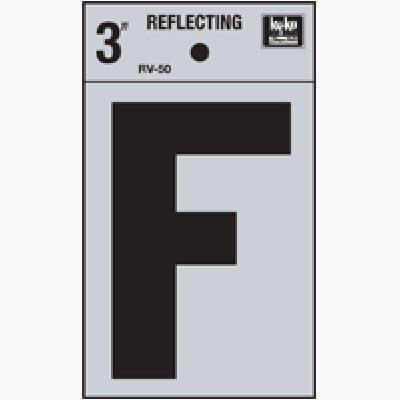 LETRA REFLECTIVA 3 PULGADAS F HY-KO