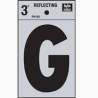 LETRA REFLECTIVA 3 PULGADAS G HY-KO