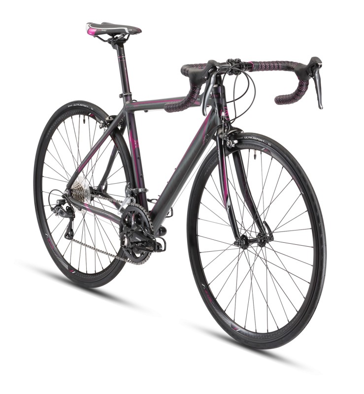 BICICLETA RUTA ALUBIKE ONIX DIM 16 VELOCIDADES 2016