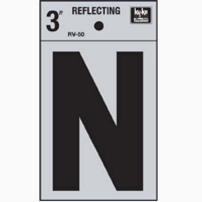 LETRA REFLECTIVA 3 N HY-KO.