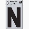 LETRA REFLECTIVA 3 N HY-KO.