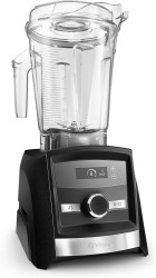 Mezcladora inteligente de la serie Ascent Vitamix A3300, de grado profesional, 64 oz. contenedor de perfil bajo, negro