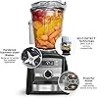 Mezcladora inteligente de la serie Ascent Vitamix A3300, de grado profesional, 64 oz. contenedor de perfil bajo, negro