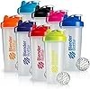 Blender Bottle Classic 20 Oz. Botella de agitador (Color May Vary)