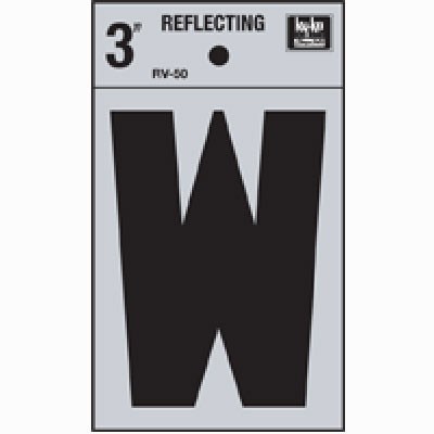 LETRA REFLECTIVA 3 PULGADAS W HY-KO