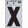 LETRA REFLECTIVA 3 PULGADA X HY-KO