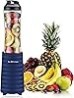 La Reveuse Smoothies Blender Personal Size 300 Watts con Botella Deportiva de Viaje Portátil sin BPA de 18 oz, Navy