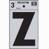 LETRA REFLECTIVA 3 PULGADAS Z HY-KO