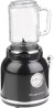 FRIGIDAIRE ESMM100-BLACK Retro Smoothie Maker Licuadora personal con tarro Mason, Perfecto para batidos y batidos, encimera, Apt