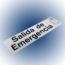 LETRERO SALIDA DE EMERGENCIA 7.6x22.8 cm. HY-KO