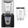 Blendtec Connoisseur 825 SpaceSaver - Licuadora de grado comercial - Wildside + y Jarra FourSide con tapa de agarre ventilada - 