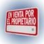 LETRERO 46x61cm EN VENTA POR EL PROPIETARIO HY-KO.