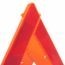 TRIANGULO DE SEGURIDAD PLAST 43.5cm C/ESTUCHE 10942 TRUPER.